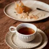 Robert Gordon Mugs & Cups-Ceylon Cup & Saucer / White