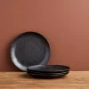 Robert Gordon Plates-Earth Dinner Plates / Black