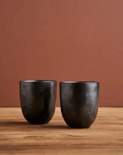 Robert Gordon Mugs & Cups-Earth Lattes / Black