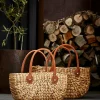 Robert Gordon Baskets-Harvest Baskets Set Of 2 / Suede
