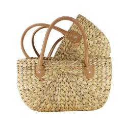 Robert Gordon Baskets-Harvest Baskets Set Of 2 / Suede