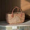 Robert Gordon Baskets-Large Harvest Basket / Suede
