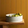 Robert Gordon Bowls-Medium Wheel Bowl / Snow