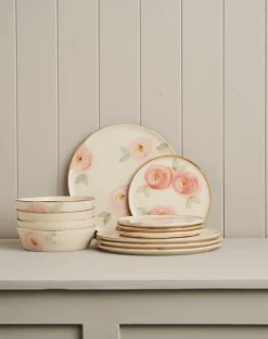 Robert Gordon Dinner Sets-12pc Canvas Dinner Set / Orchard Blossom