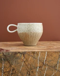 Robert Gordon Mugs & Cups-Set Of 2 Ceylon Mugs / White