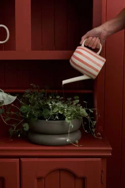 Robert Gordon Planters & Watering Cans-Wide Cloud Planter / Forest Green
