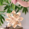 Robert Gordon Christmas-Woven Snowflake Decoration / Medium
